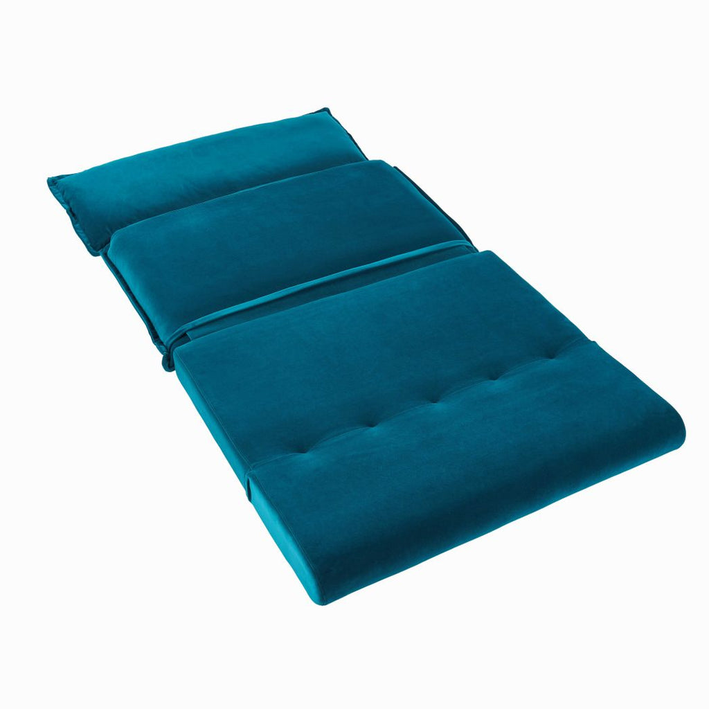Harlow Double Sofa Bed - Soft Teal — view 10