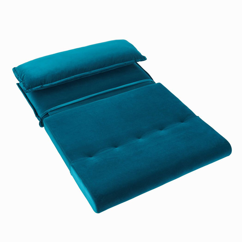 Harlow Double Sofa Bed - Soft Teal — view 9
