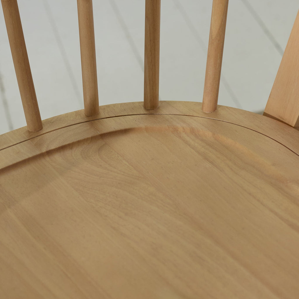 Mabel Whitewash Oak Dining Chairs - Set of 2 — view 6