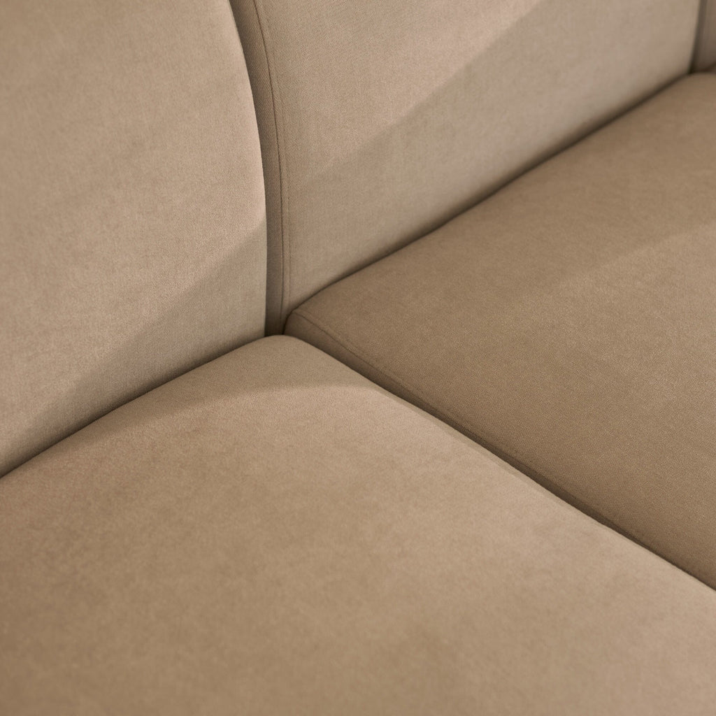 Nathalia Right Chaise Sofa - Soft Beige — view 6