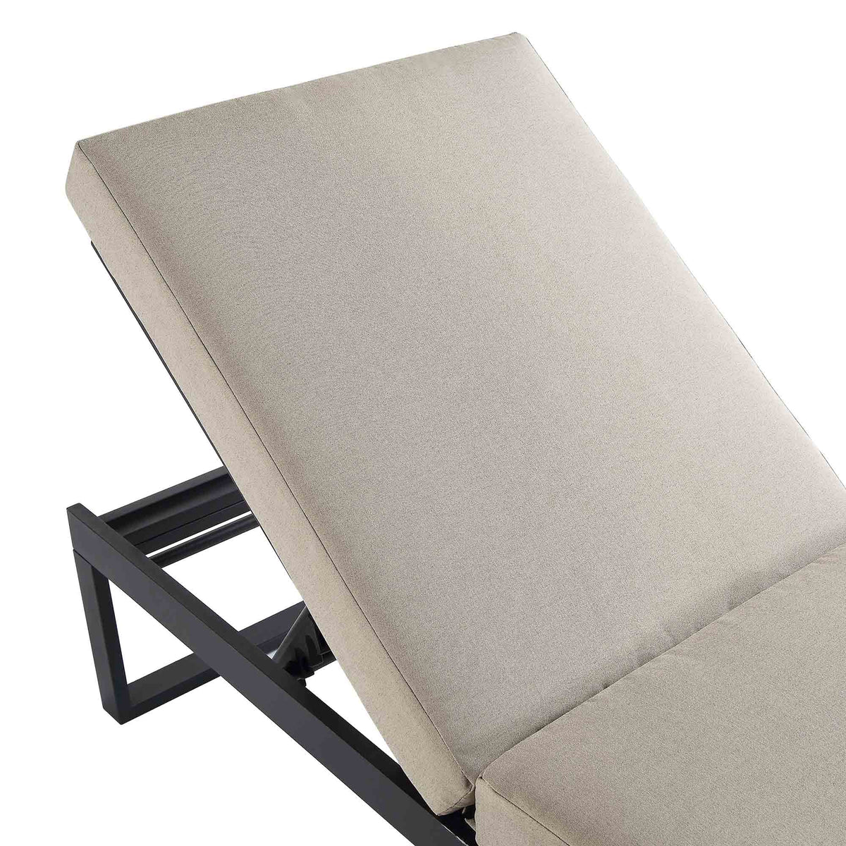 Albany Aluminium Sun Lounger, Taupe — view 8
