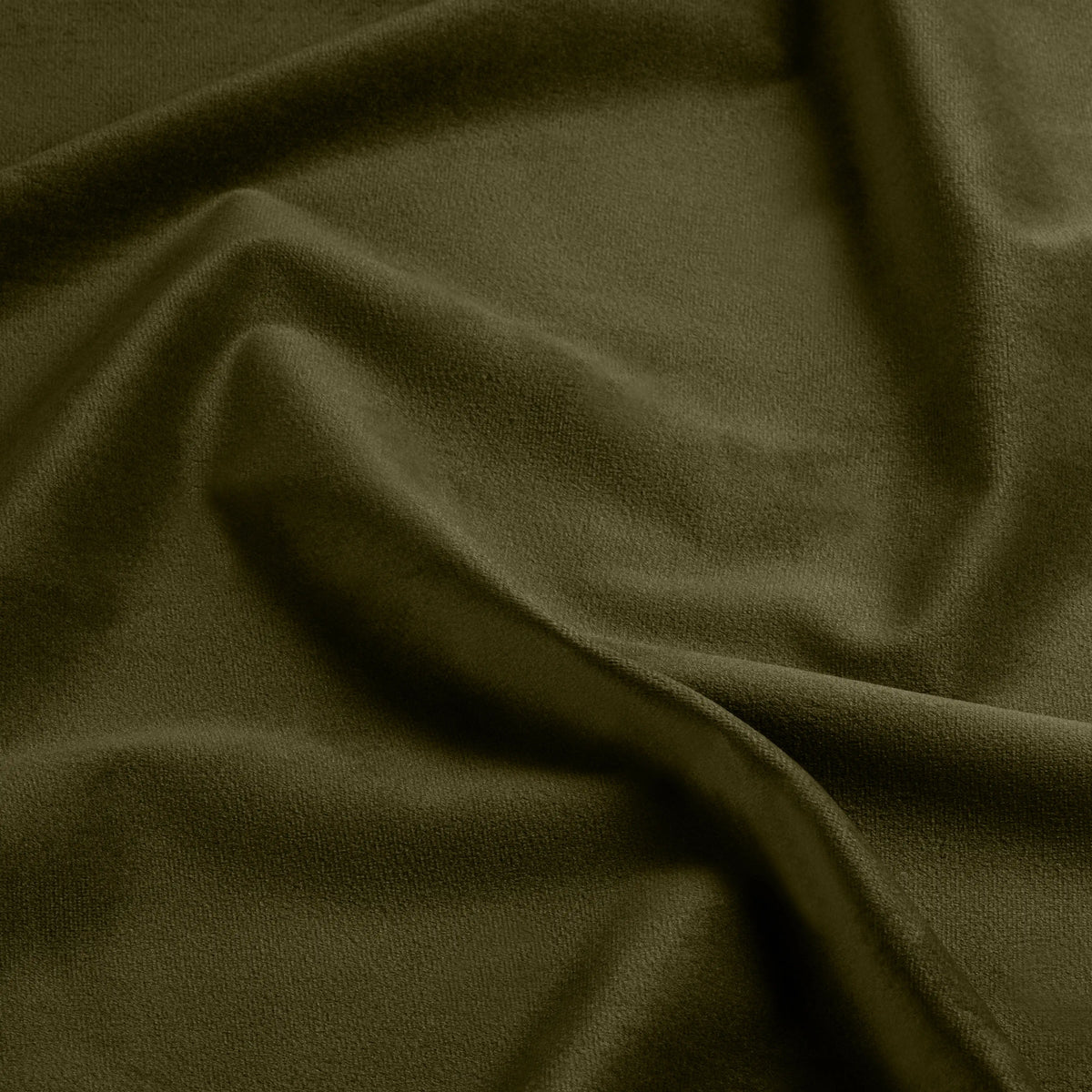 Kenton Office Chair | Olive Green Sustainable Velvet & Chrome — view 3