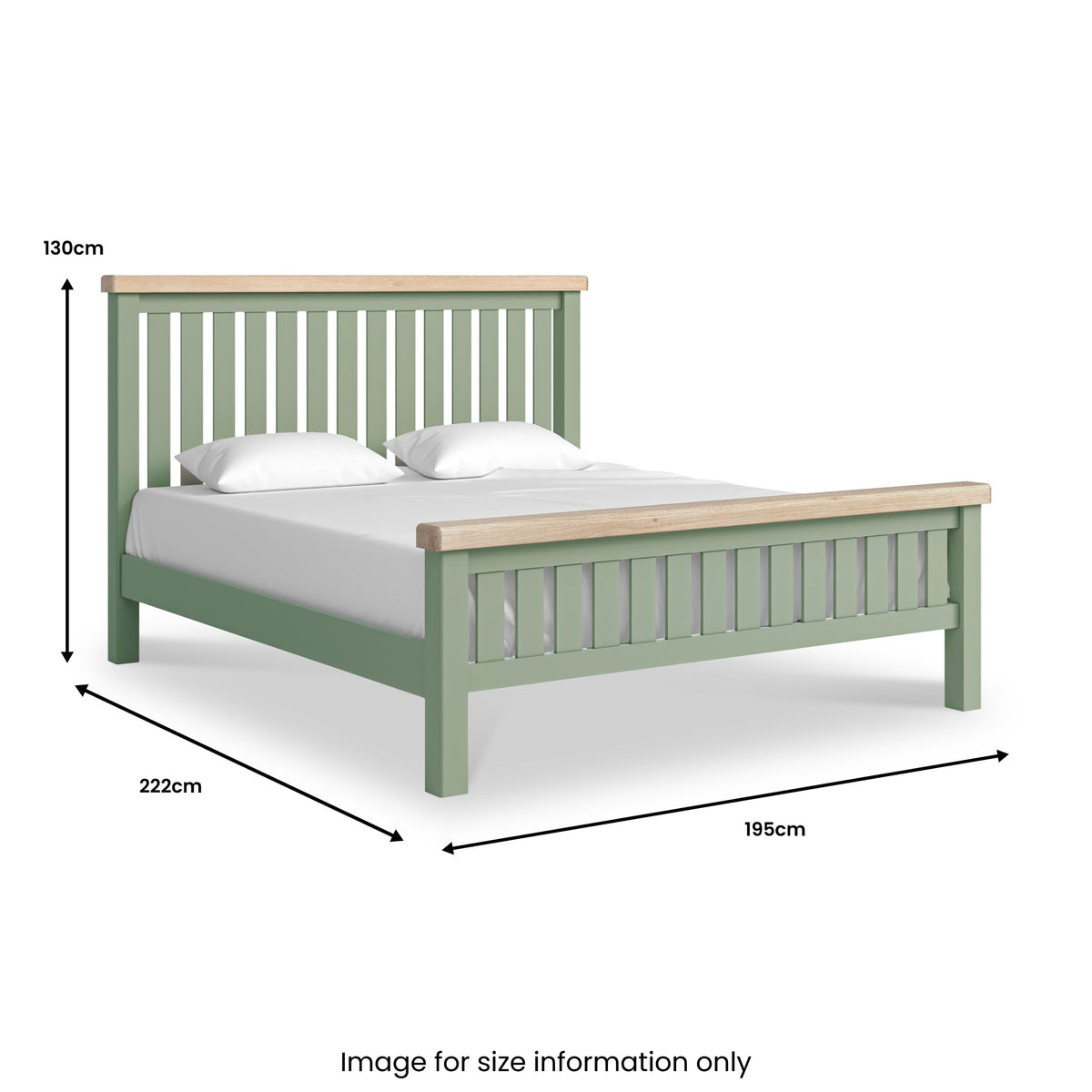 Penzance Slatted Bed Frame — view 7