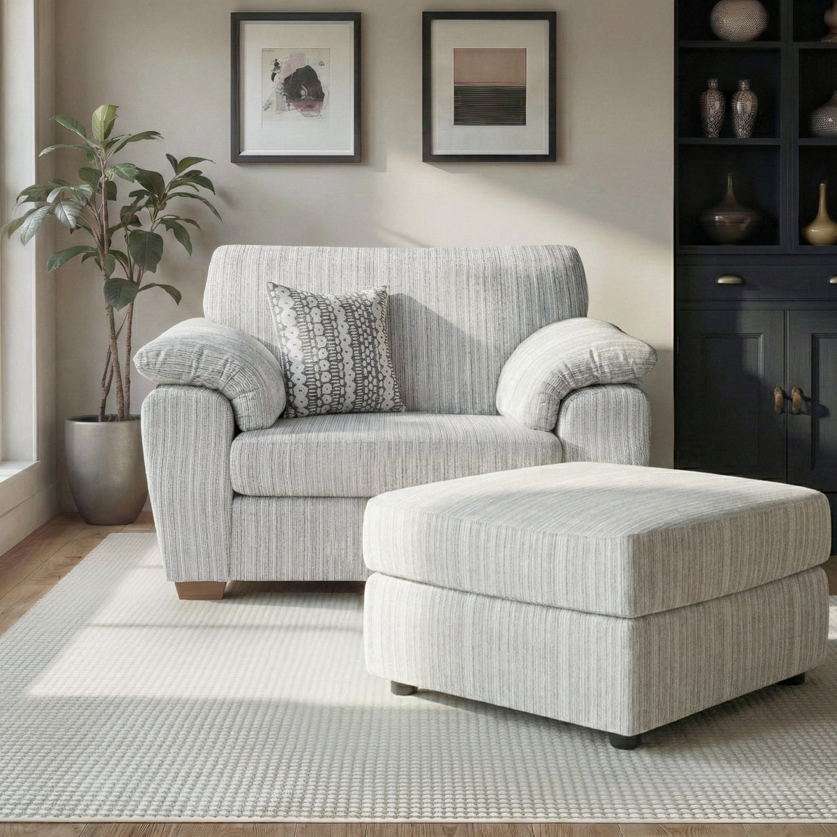 Camden Snuggle Chair — view 2