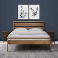 Maxi Oak Bed Frame — bed frame from 2nd Time Around