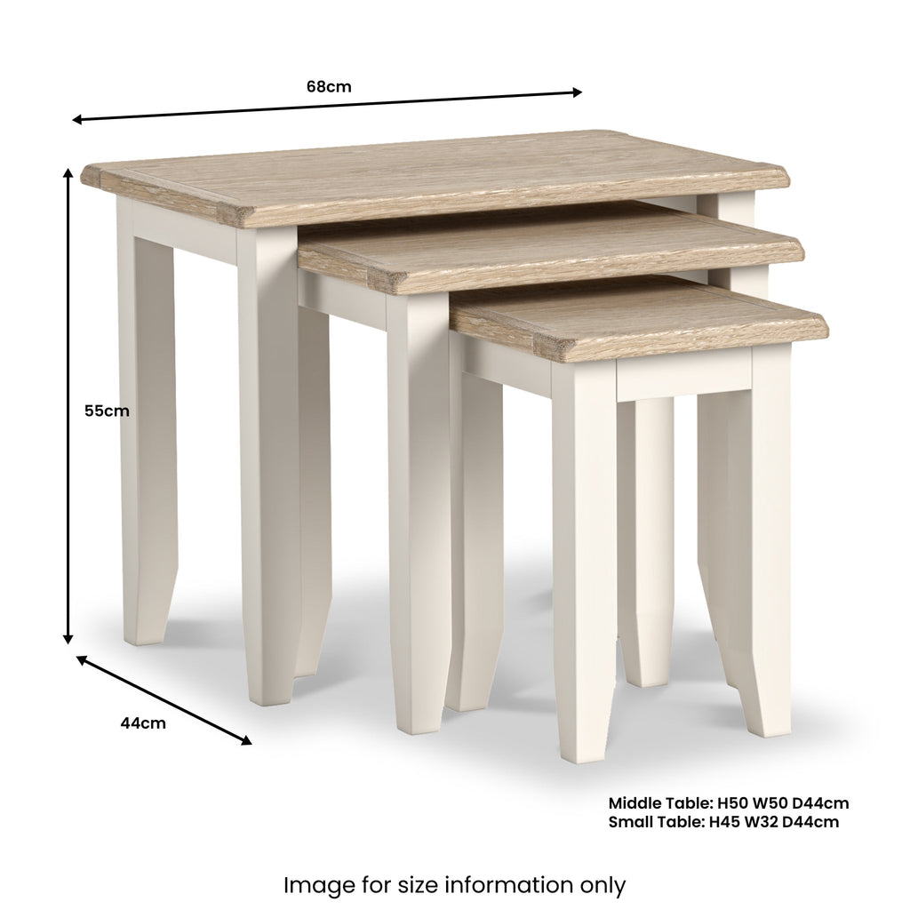 Bramley Nest of Tables — view 3