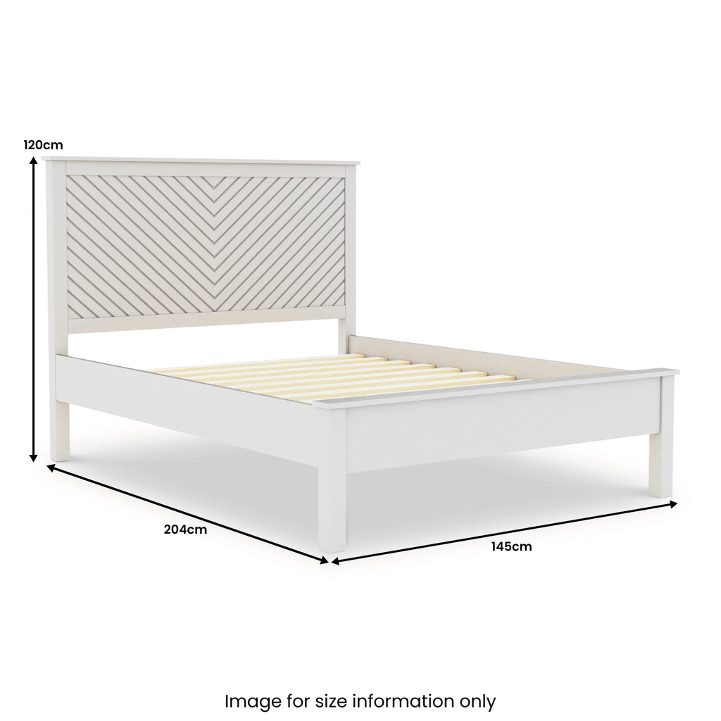 Wotton Chevron Bed Frame — view 6