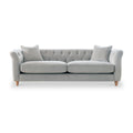 Clarence Velvet Chesterfield 3 Seater Sofa — sofa from 2nd Time Around