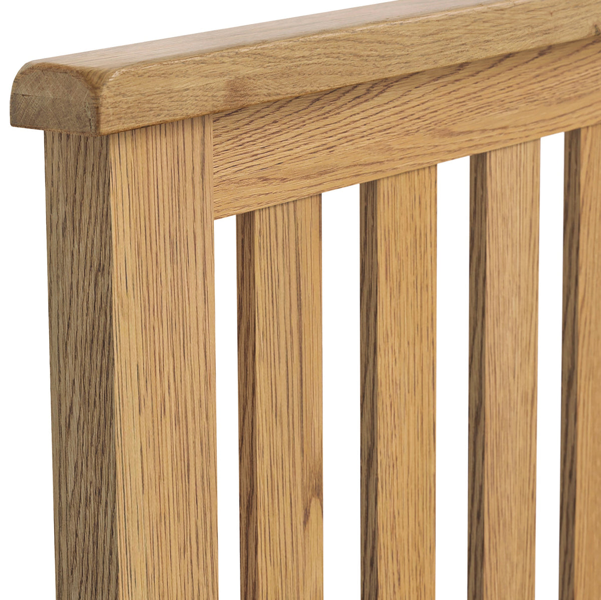 Lanner Oak Low Foot End Bed Frame — view 4
