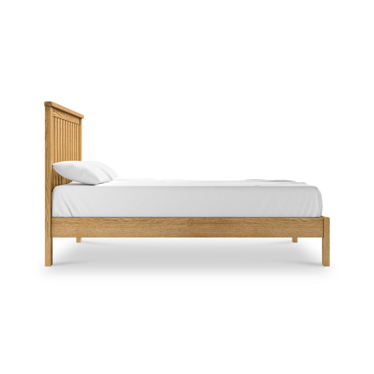 Lanner Oak Low Foot End Bed Frame — view 6