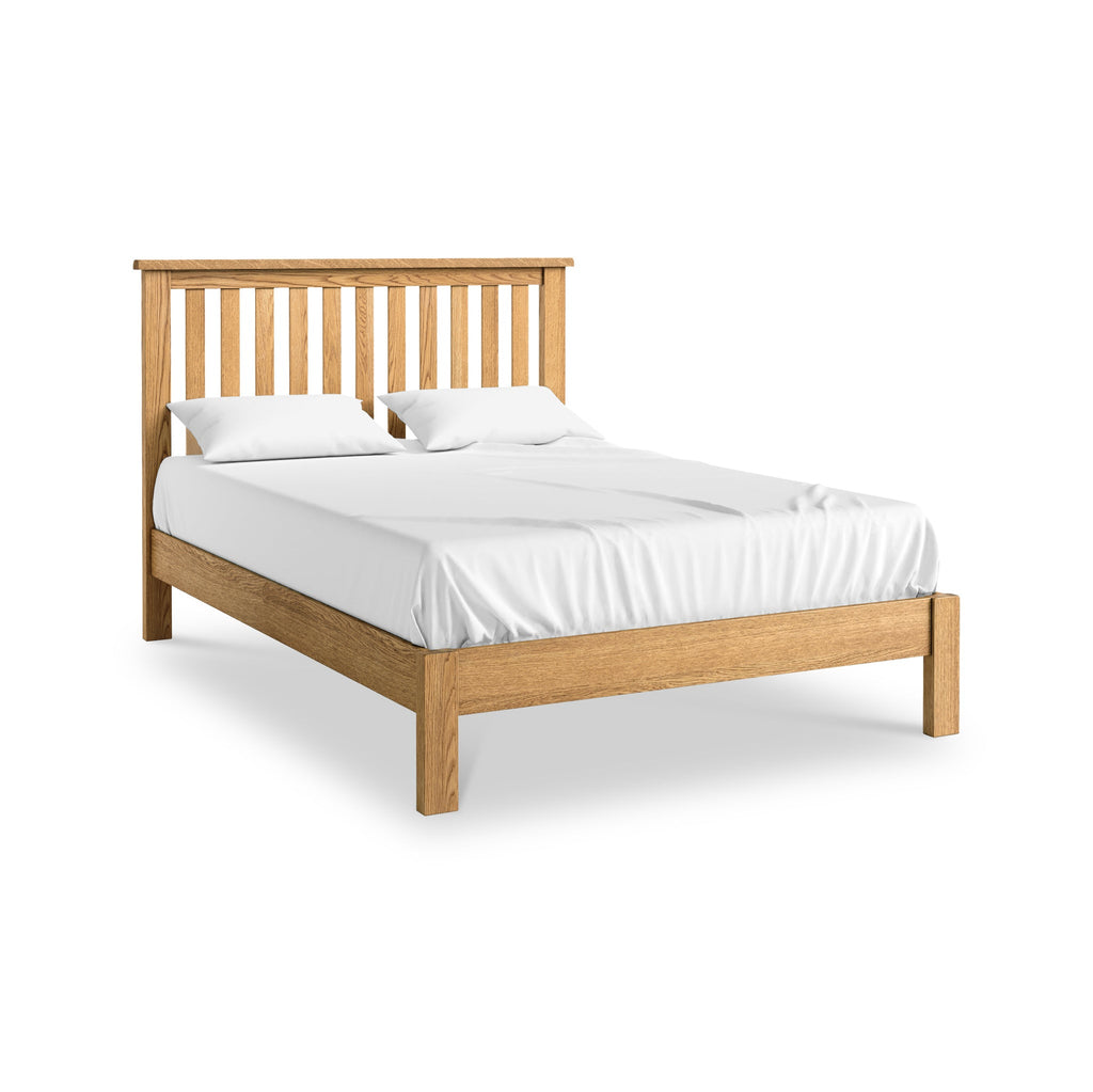 Lanner Oak Low Foot End Bed Frame — view 2