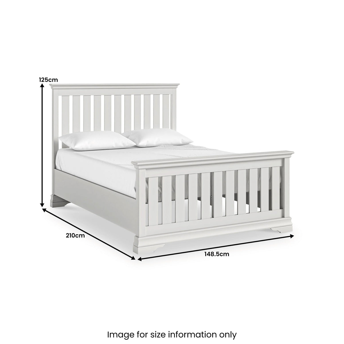 Ingleby Slatted Bed Frame — view 7