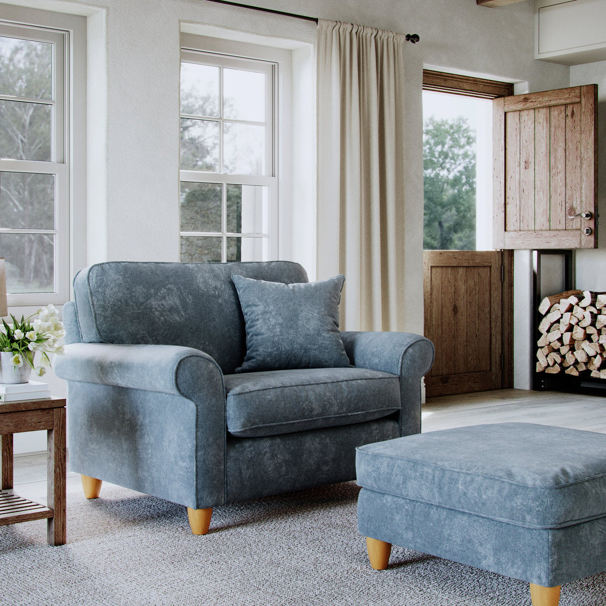 Ashbury Snuggle Chair — view 7