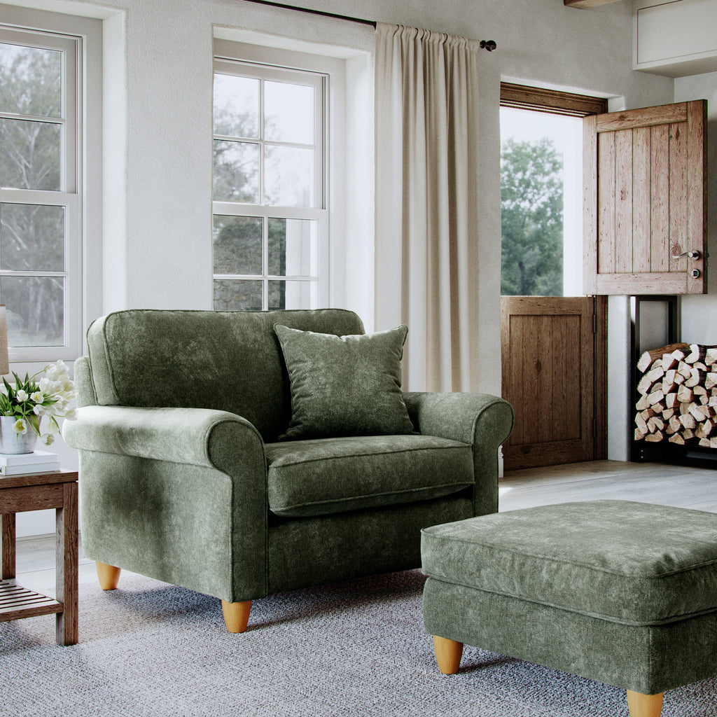 Ashbury Snuggle Chair — view 2