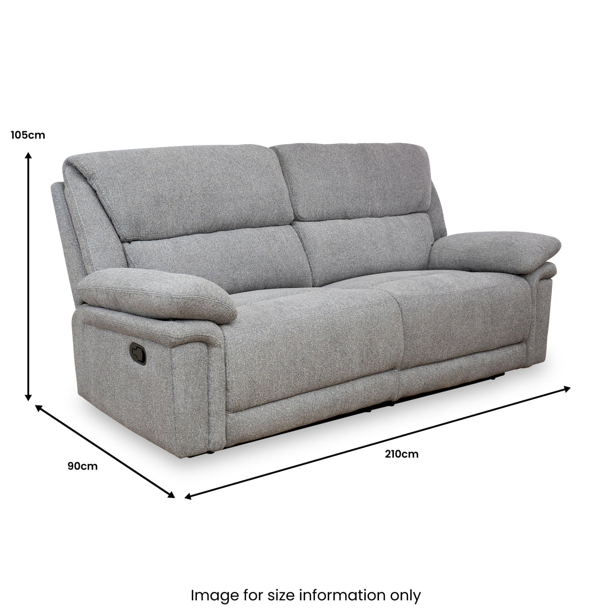 Fernsby 3 Seater Manual Recliner — view 9