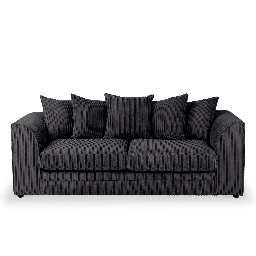 Bletchley Jumbo Cord 3 Seater Sofa — sofa from 2nd Time Around