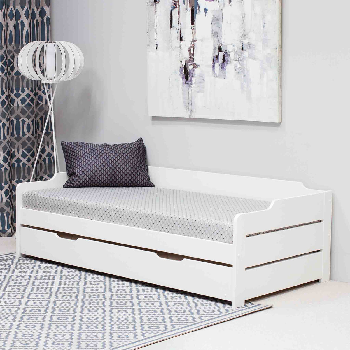 Snooze Bed Frame with Trundle — bed frame from 2nd Time Around