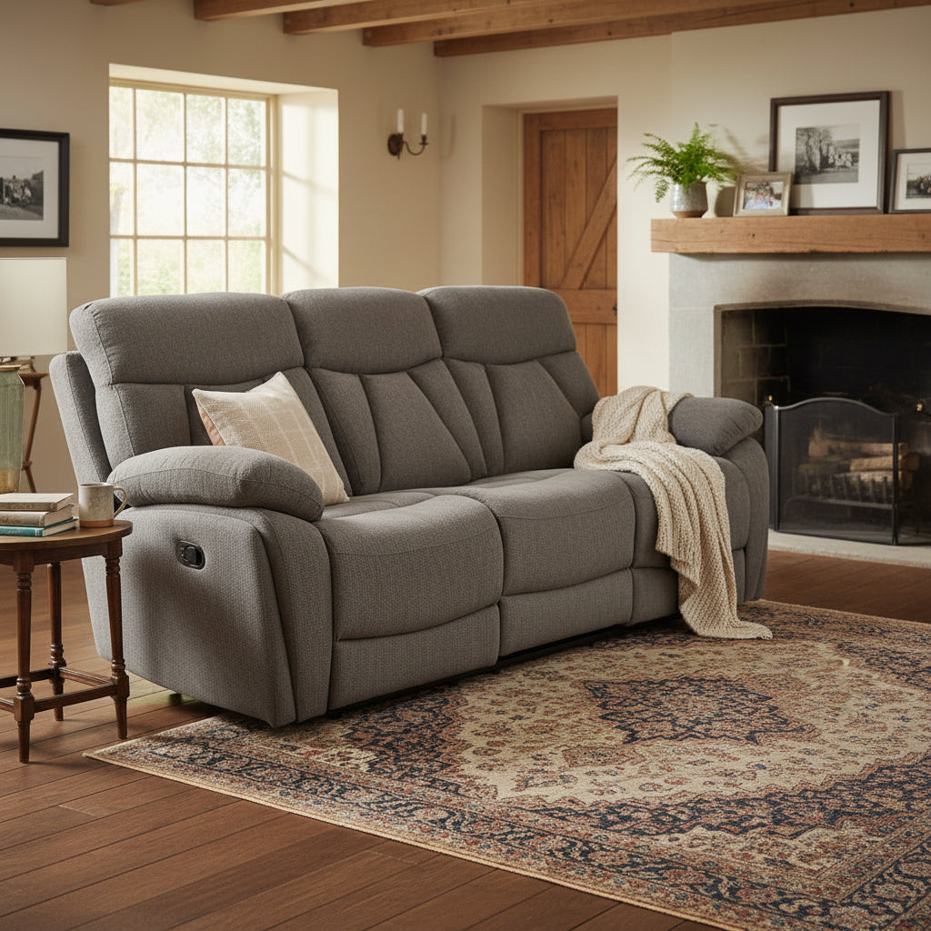Yarbury 3 Seater Manual Recliner — view 2