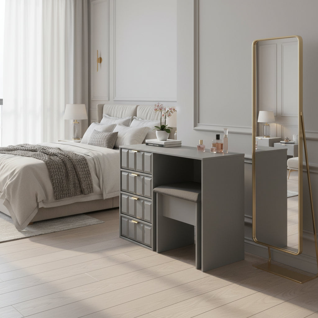 Harlow Dressing Table & Stool Set — view 2