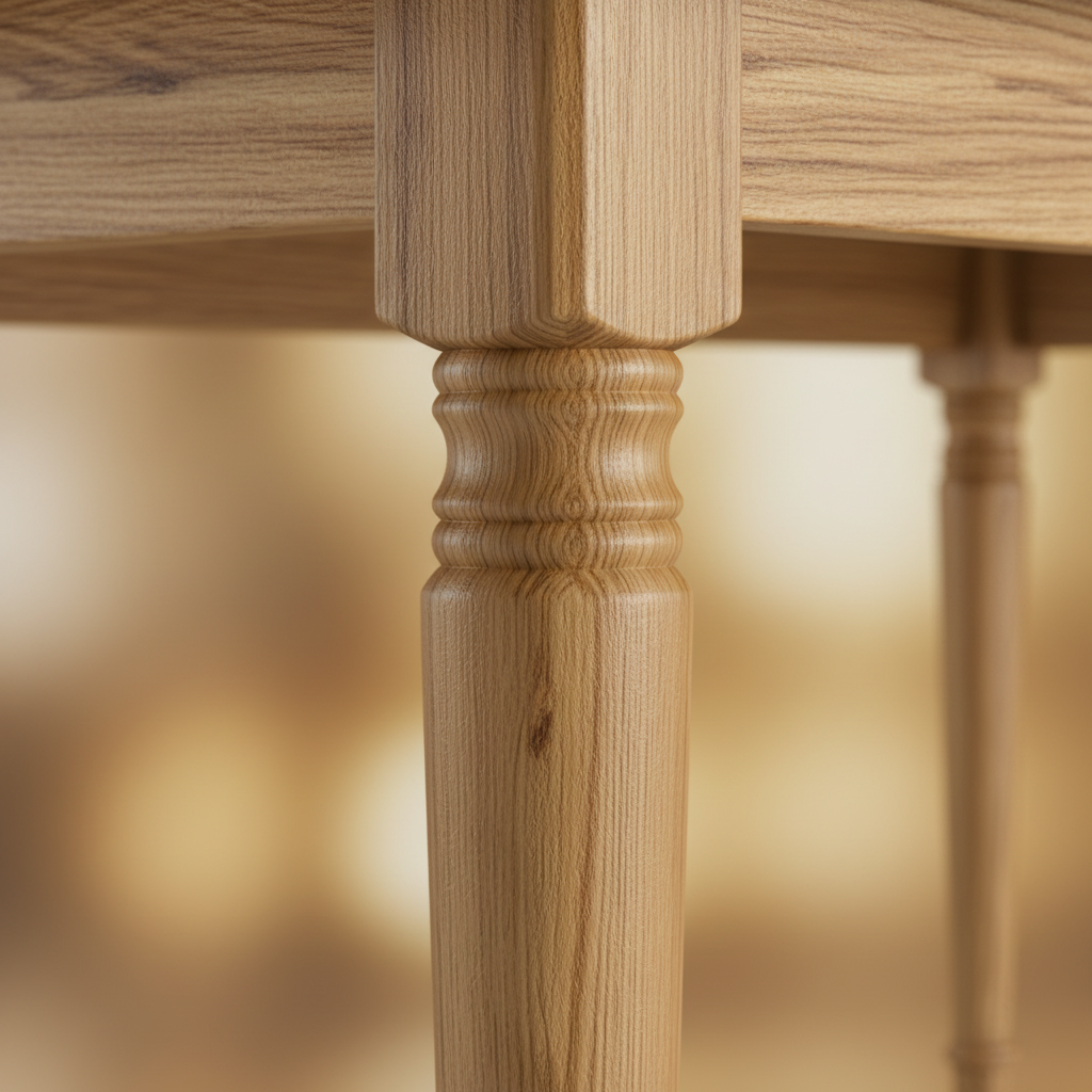 Alderley Oak Lamp Table — view 4