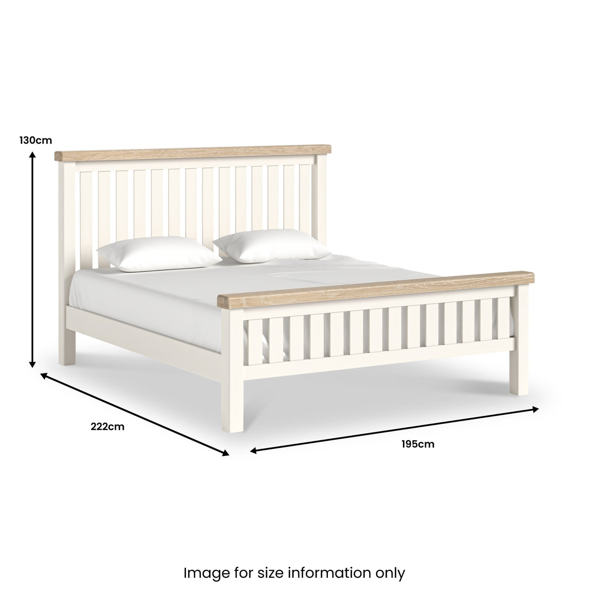 Belmont Slatted Bed Frame — view 7