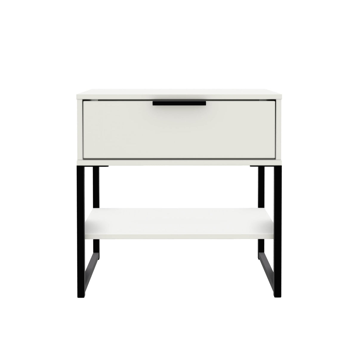 Hudson 1 Drawer with Shelf Side Table — view 3