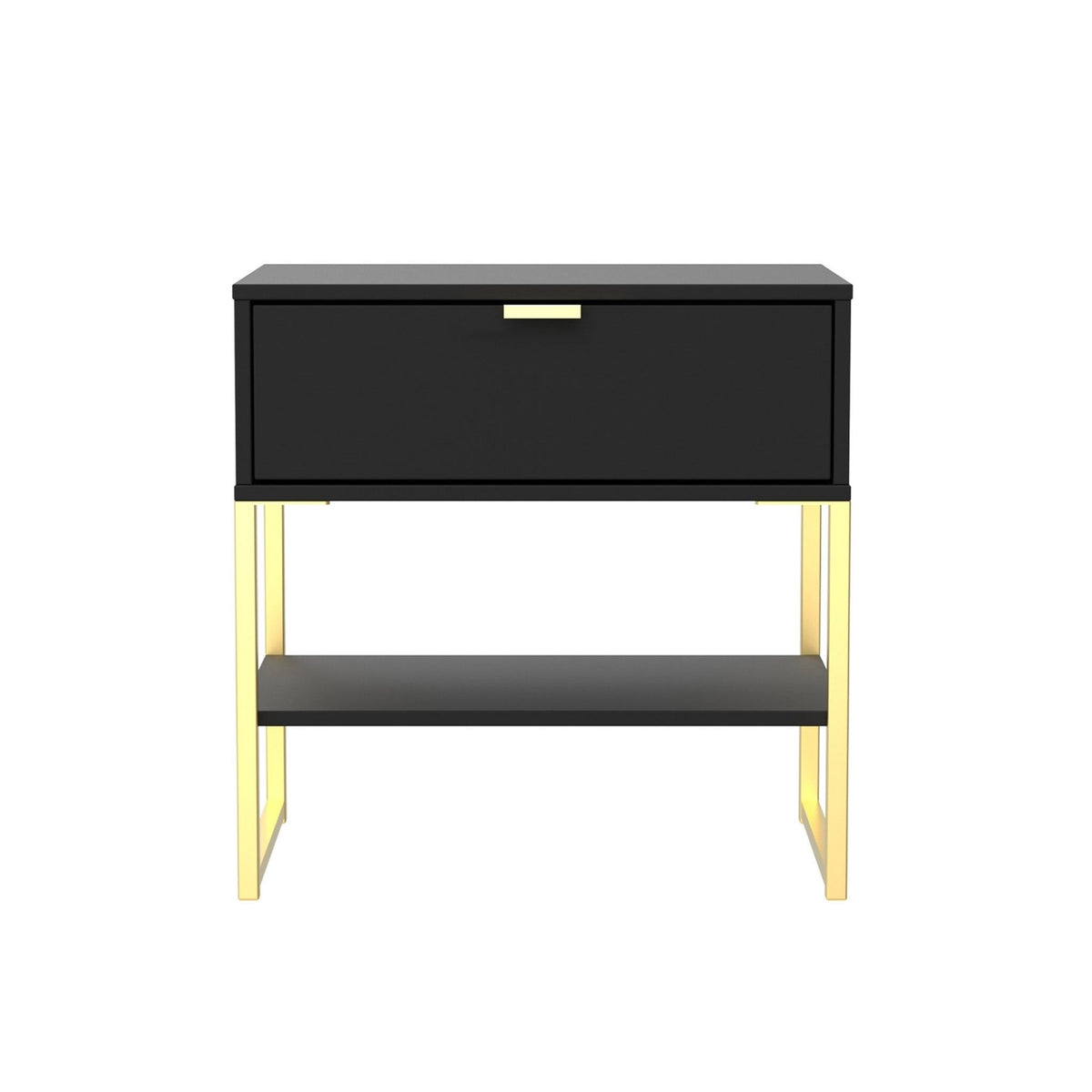 Hudson 1 Drawer with Shelf Side Table — view 7