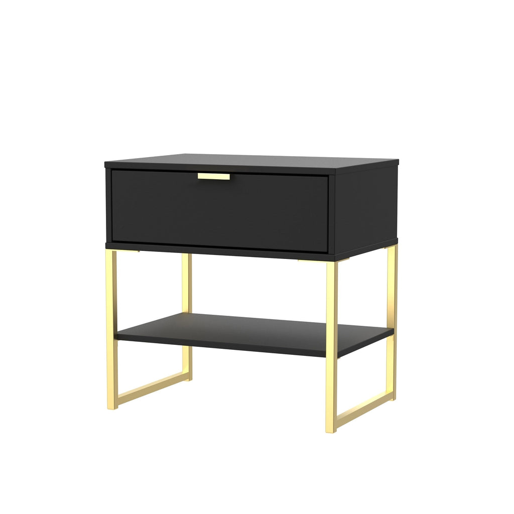 Hudson 1 Drawer with Shelf Side Table — view 8