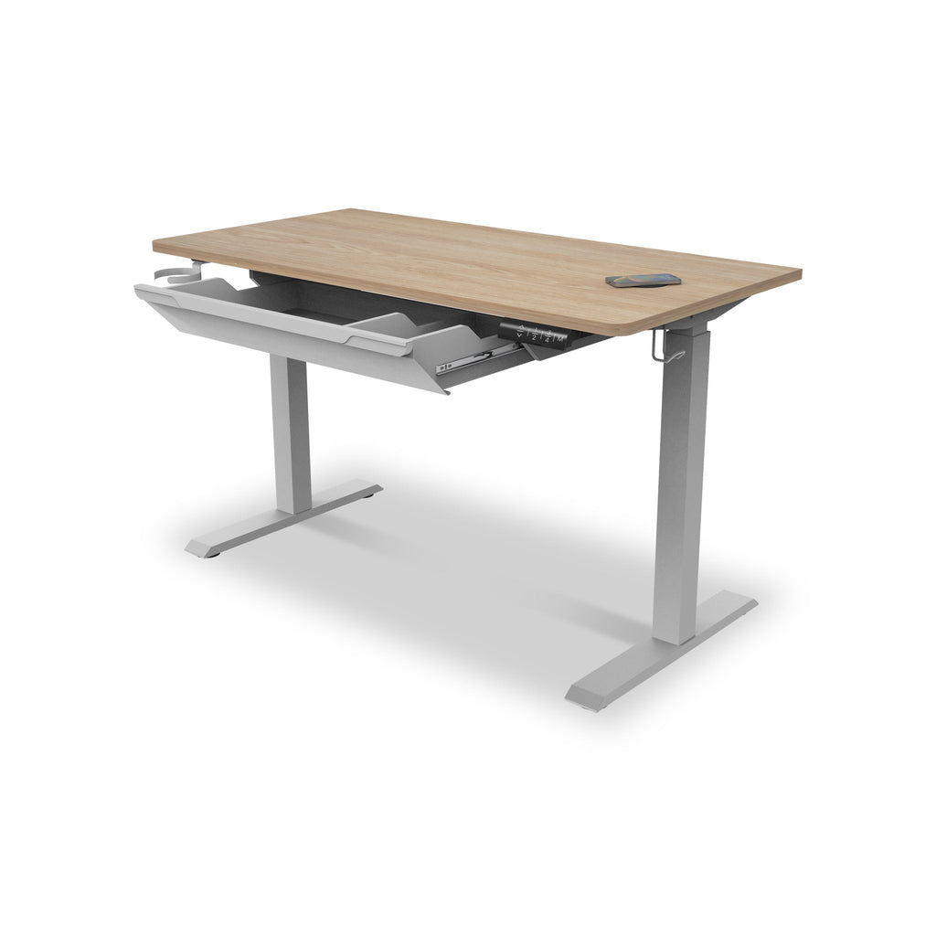 Koble Gino Smart Electric Height Adjustable Desk with Storage Drawer — view 6