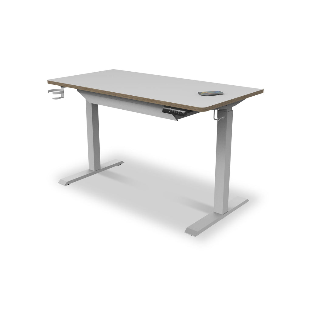 Koble Gino Smart Electric Height Adjustable Desk with Storage Drawer — view 3
