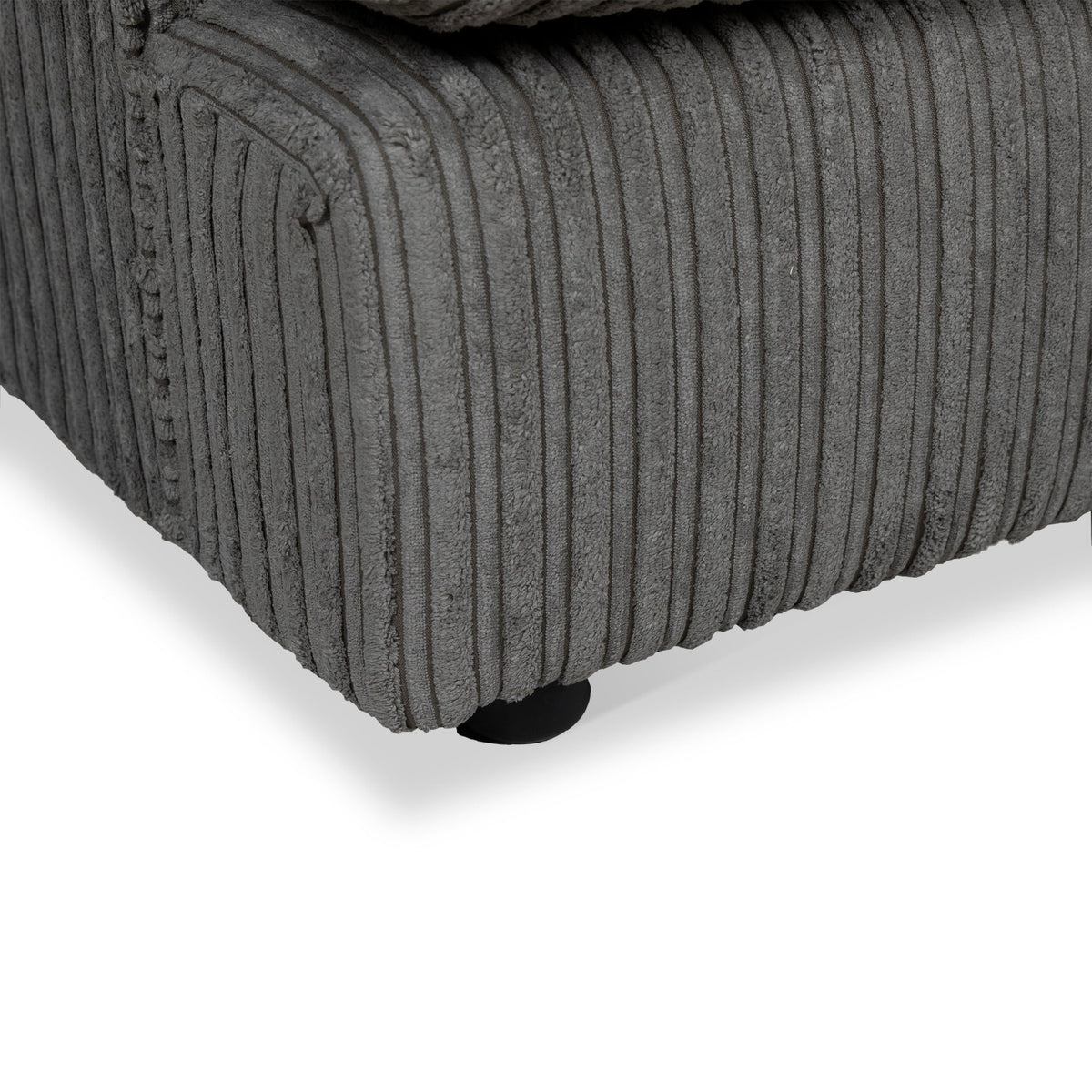 Bletchley Jumbo Cord Corner Sofa — view 10