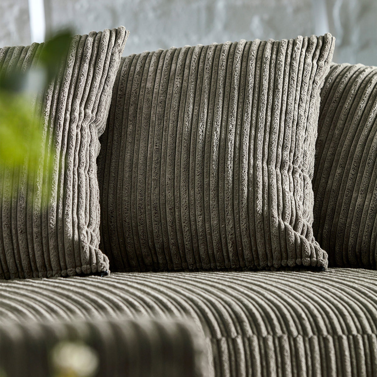Bletchley Jumbo Cord Corner Sofa — view 5
