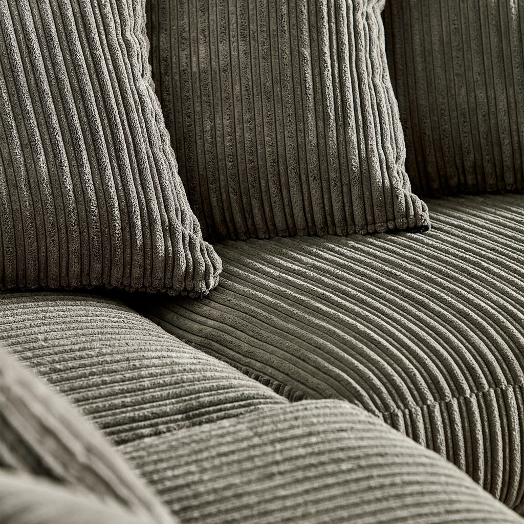 Bletchley Jumbo Cord Corner Sofa — view 7