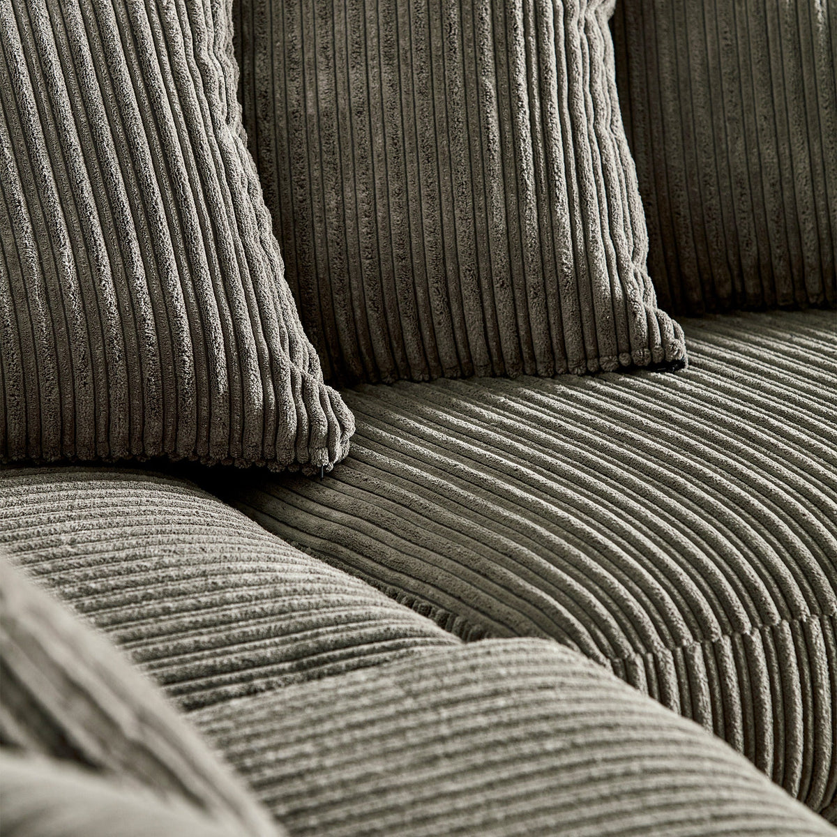 Bletchley Jumbo Cord Corner Sofa — view 7