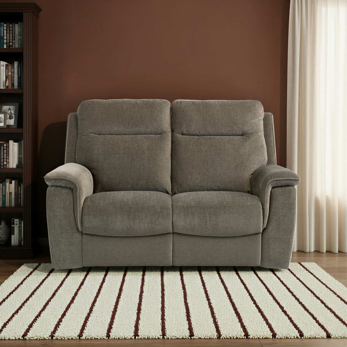 Weston Fabric Power Reclining 2 Seater Sofa — view 8