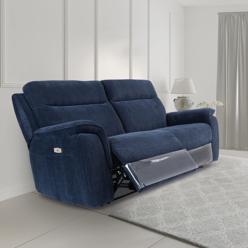 Weston Fabric Power Reclining 3 Seater Sofa — view 2