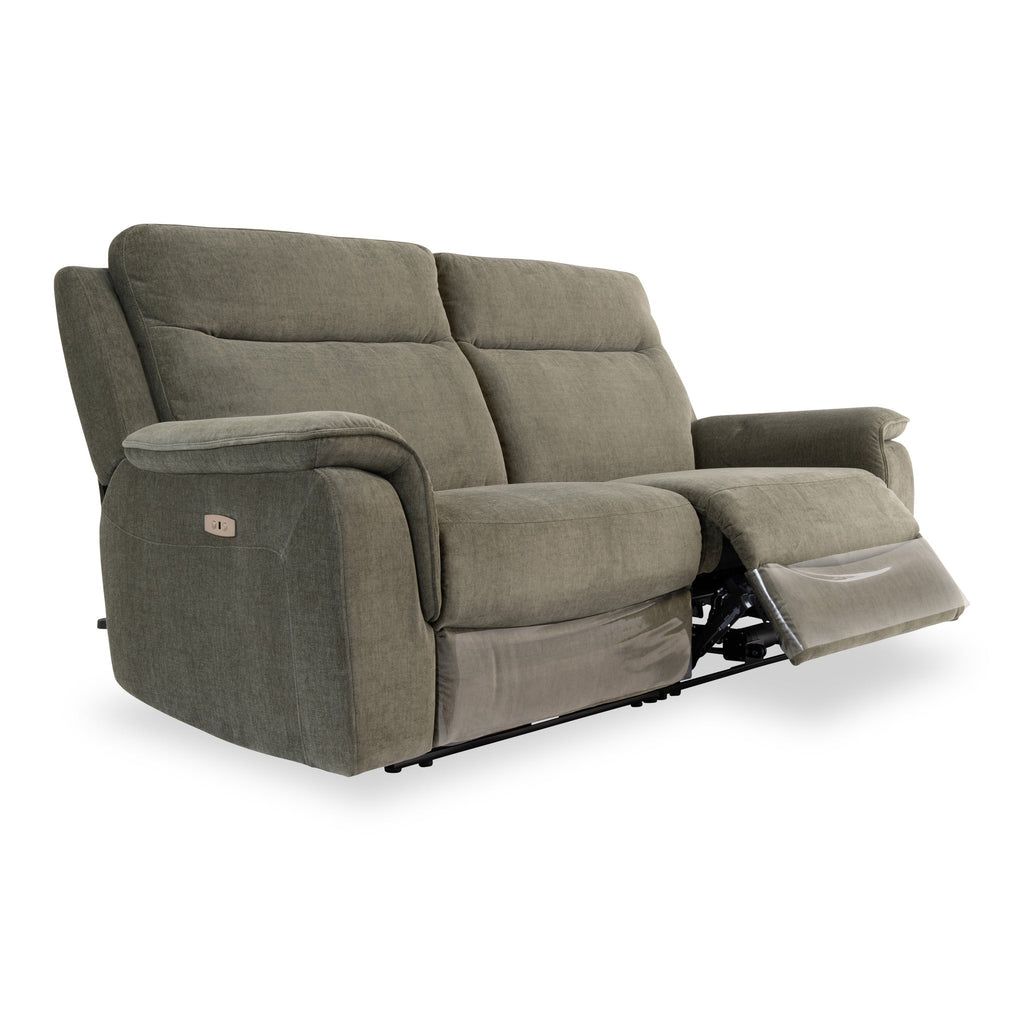 Weston Fabric Power Reclining 3 Seater Sofa — view 9