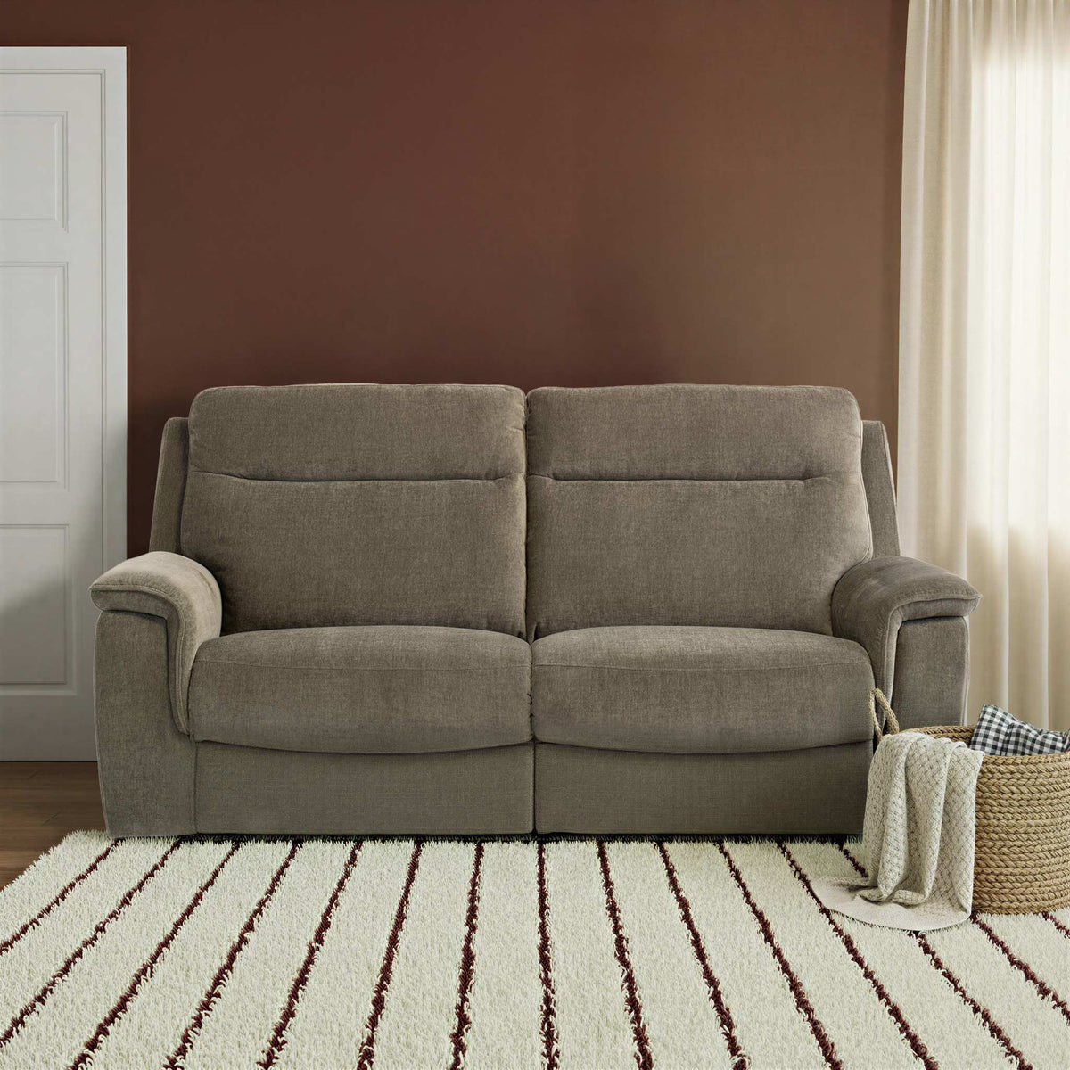 Weston Fabric Power Reclining 3 Seater Sofa — view 7