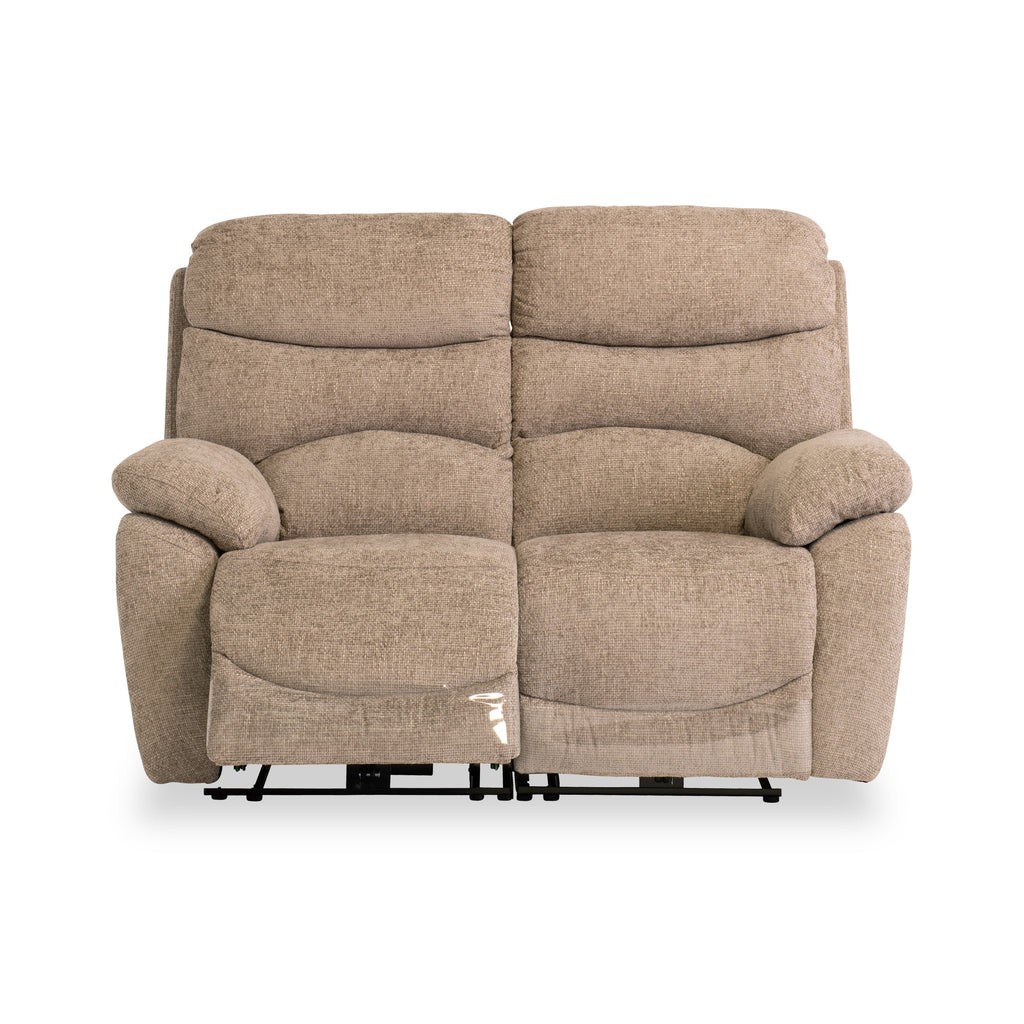 Seville Fabric Power Reclining 2 Seater Sofa — view 5