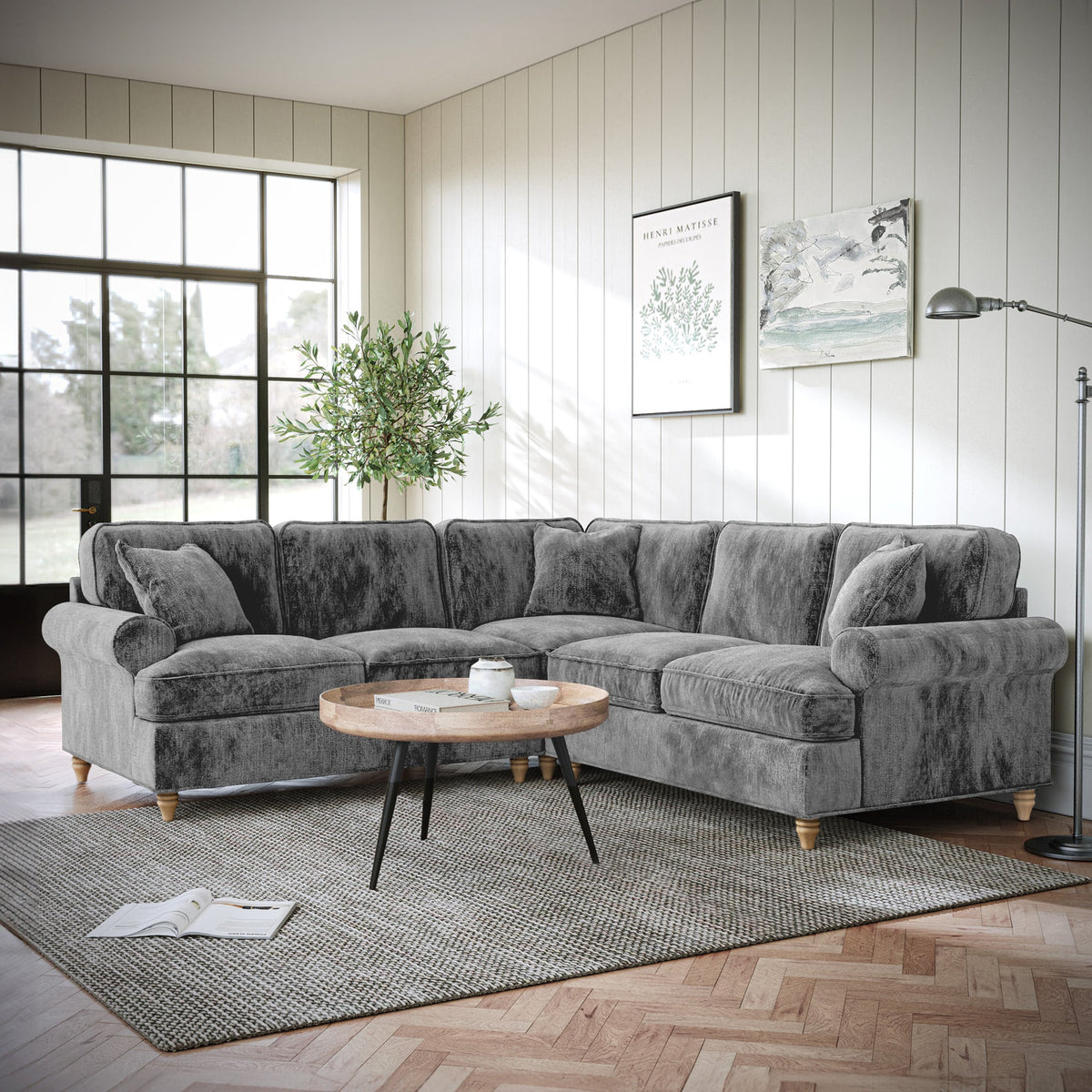 Alfie Large Corner Sofa — view 2