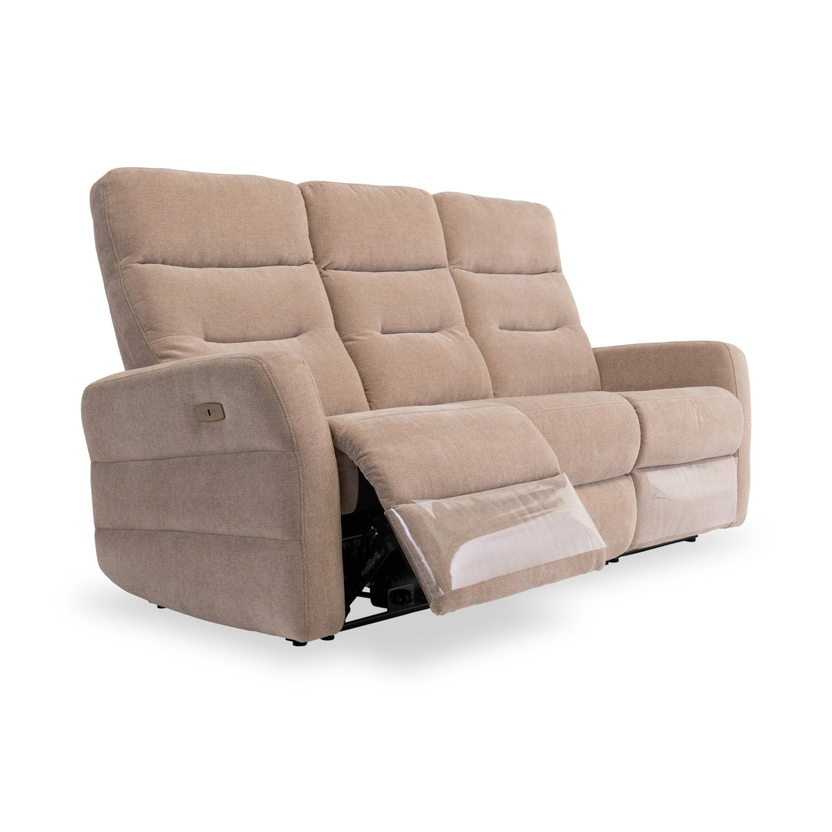 Dalton Fabric Power Reclining 3 Seater Sofa — view 3