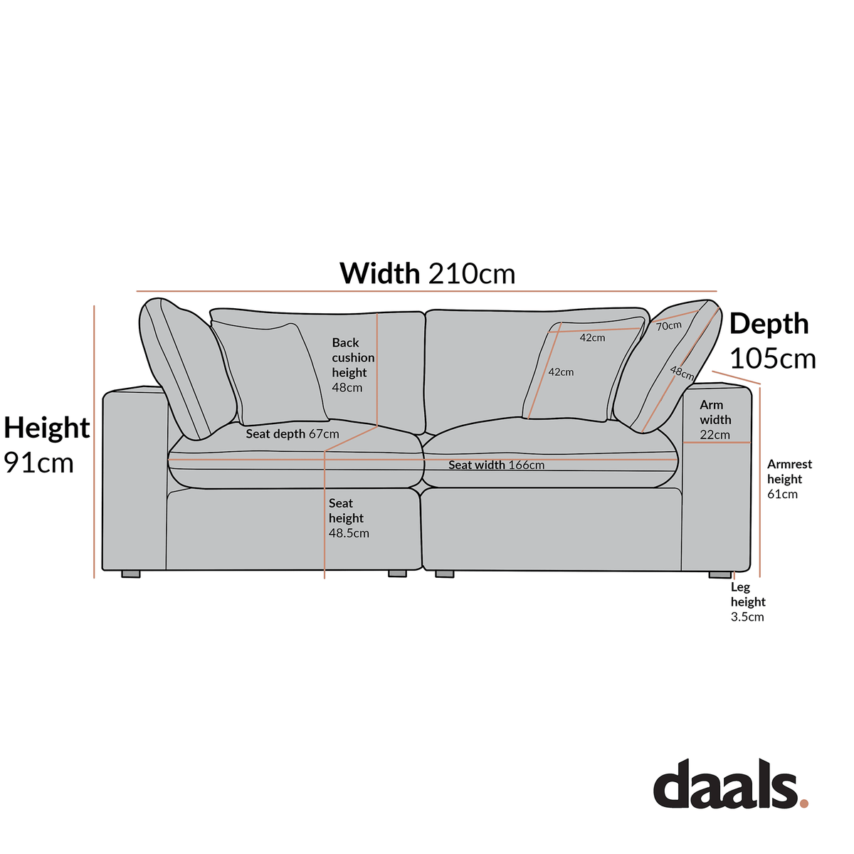 Lutyens Taupe Velvet Modular Sofa, 2-Piece — view 3