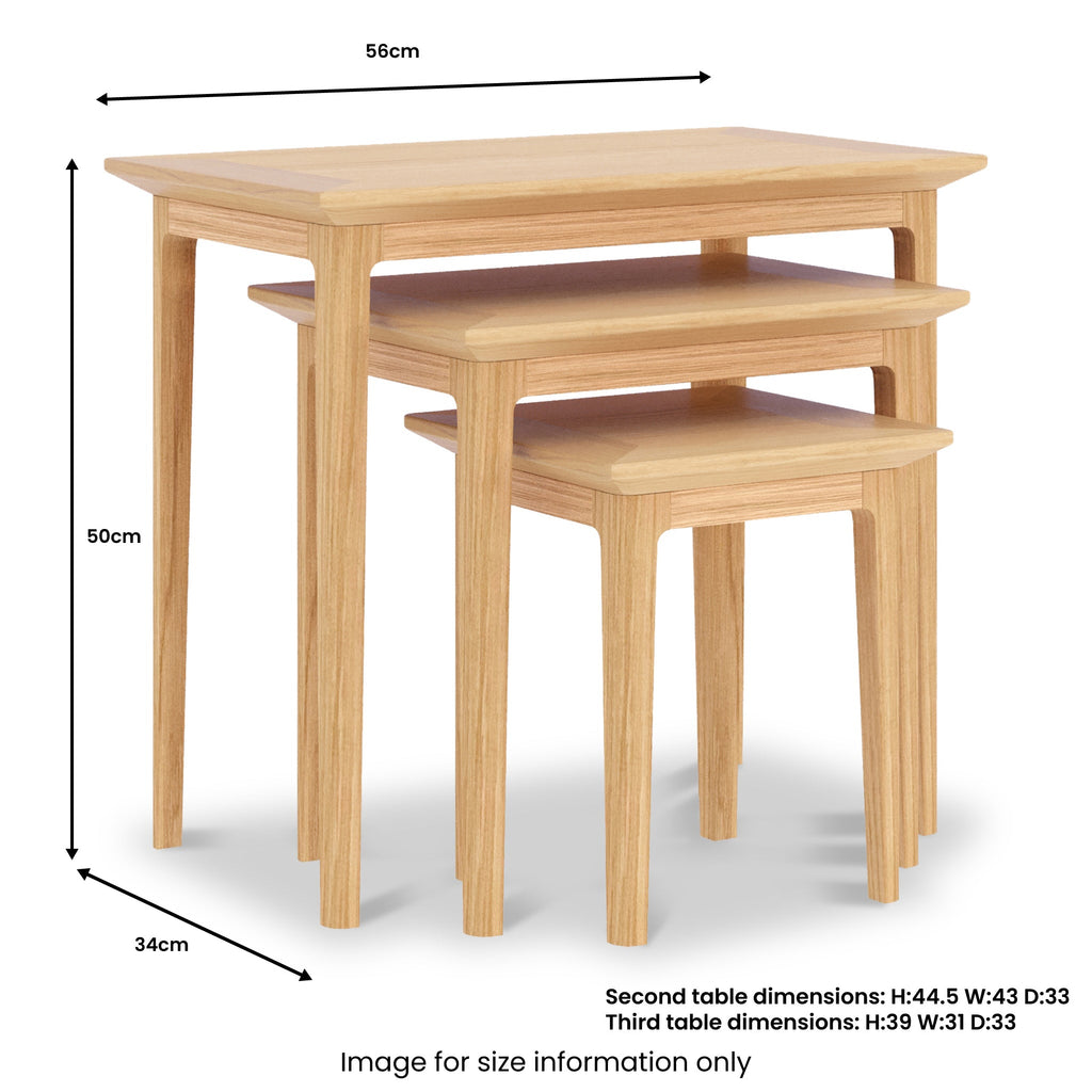 Towan Nest of 3 Tables — view 5