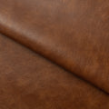 Kenton Dining Chair | Vintage Tan Faux Leather & Black — dining chair from 2nd Time Around