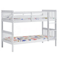 Milan Bunk Bed, White — bed frame from 2nd Time Around