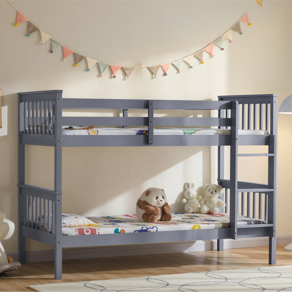 Milan Bunk Bed, Grey — view 3