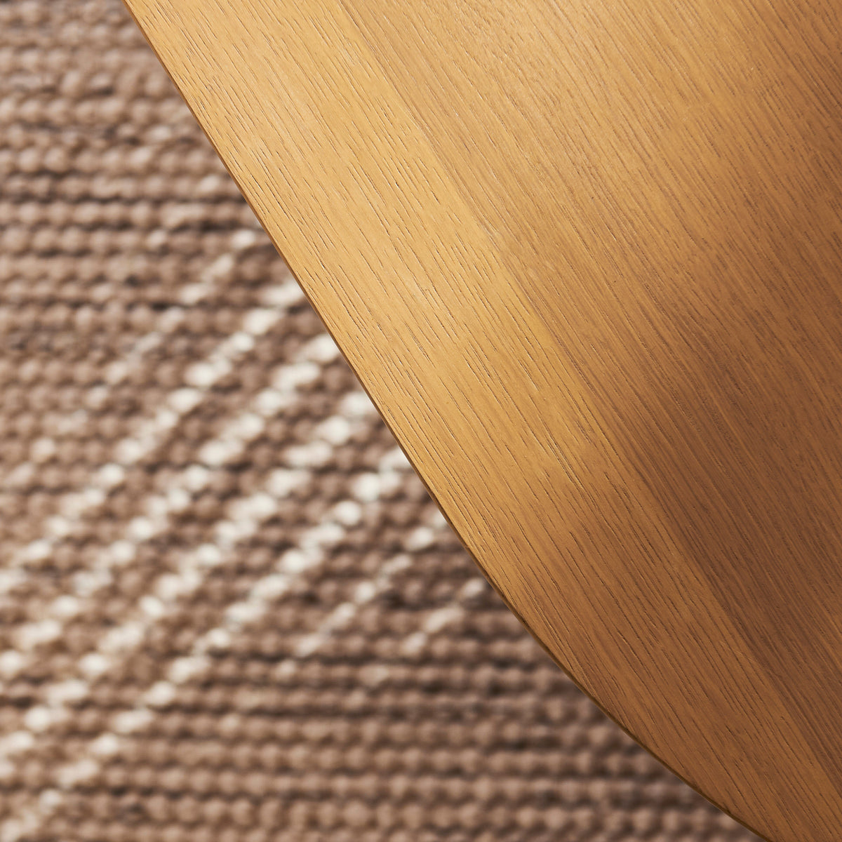 Willow Pale Oak Oval Coffee Table — view 2