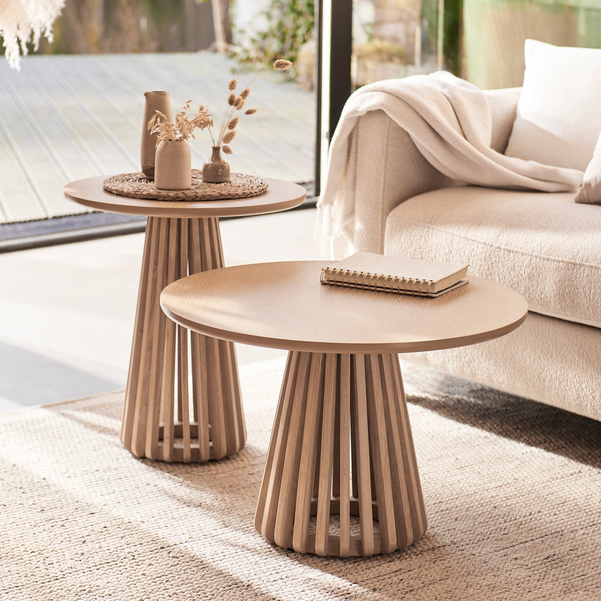 Willow Whitewash Coffee Table — view 2