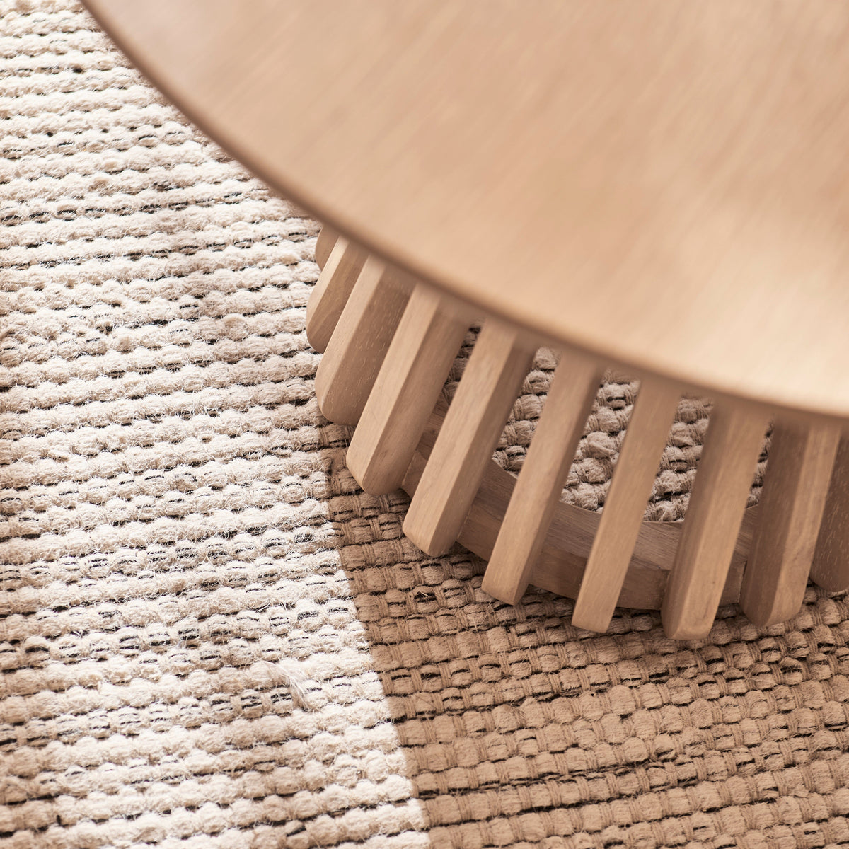 Willow Whitewash Coffee Table — view 7