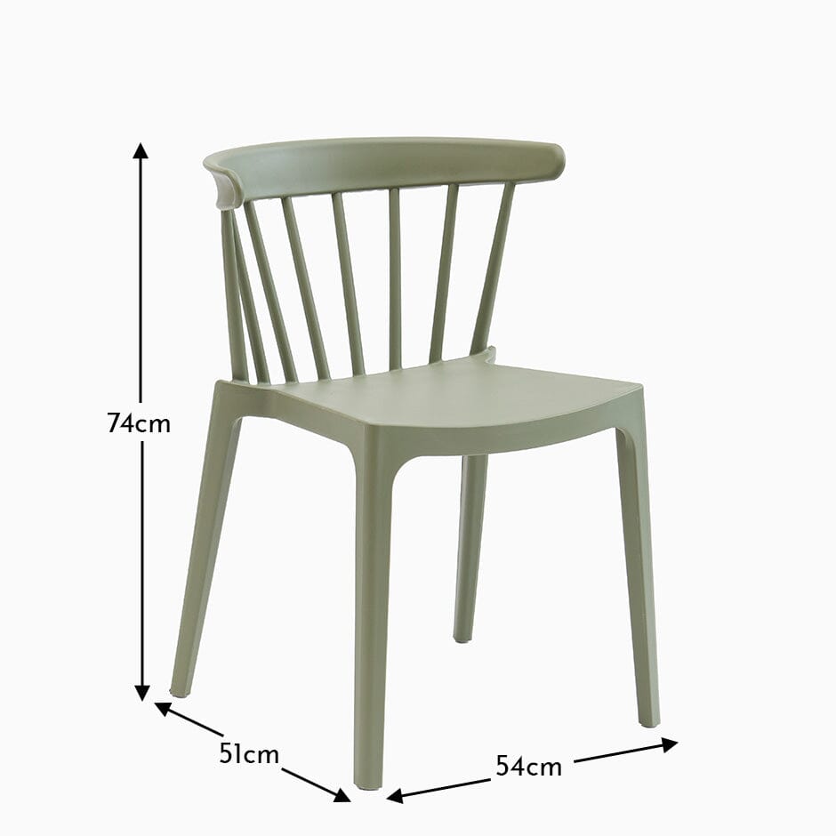 Agatha Green Dining Chairs - Set of 4 — view 10